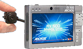 Miniature Archos Video Camera